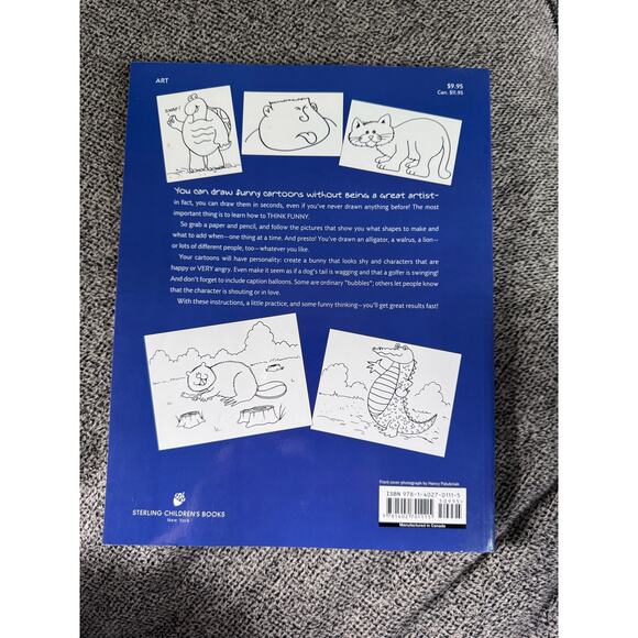 CARTOONING FOR KIDS by Mike Artell - Picture 2 of 2